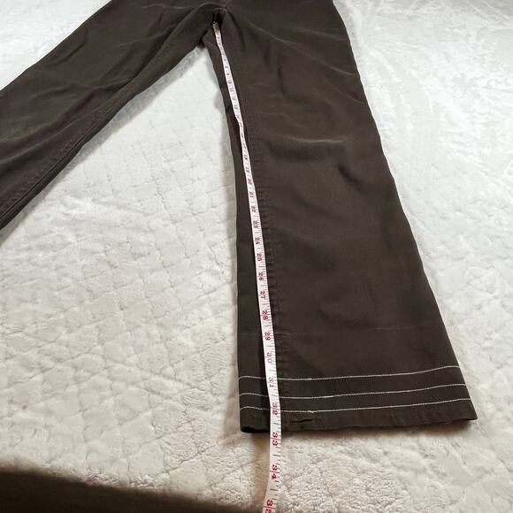 CABELA'S Straight Leg Mid Rise Brown Casual Pants Women's Size 6 - Picture 2 of 7